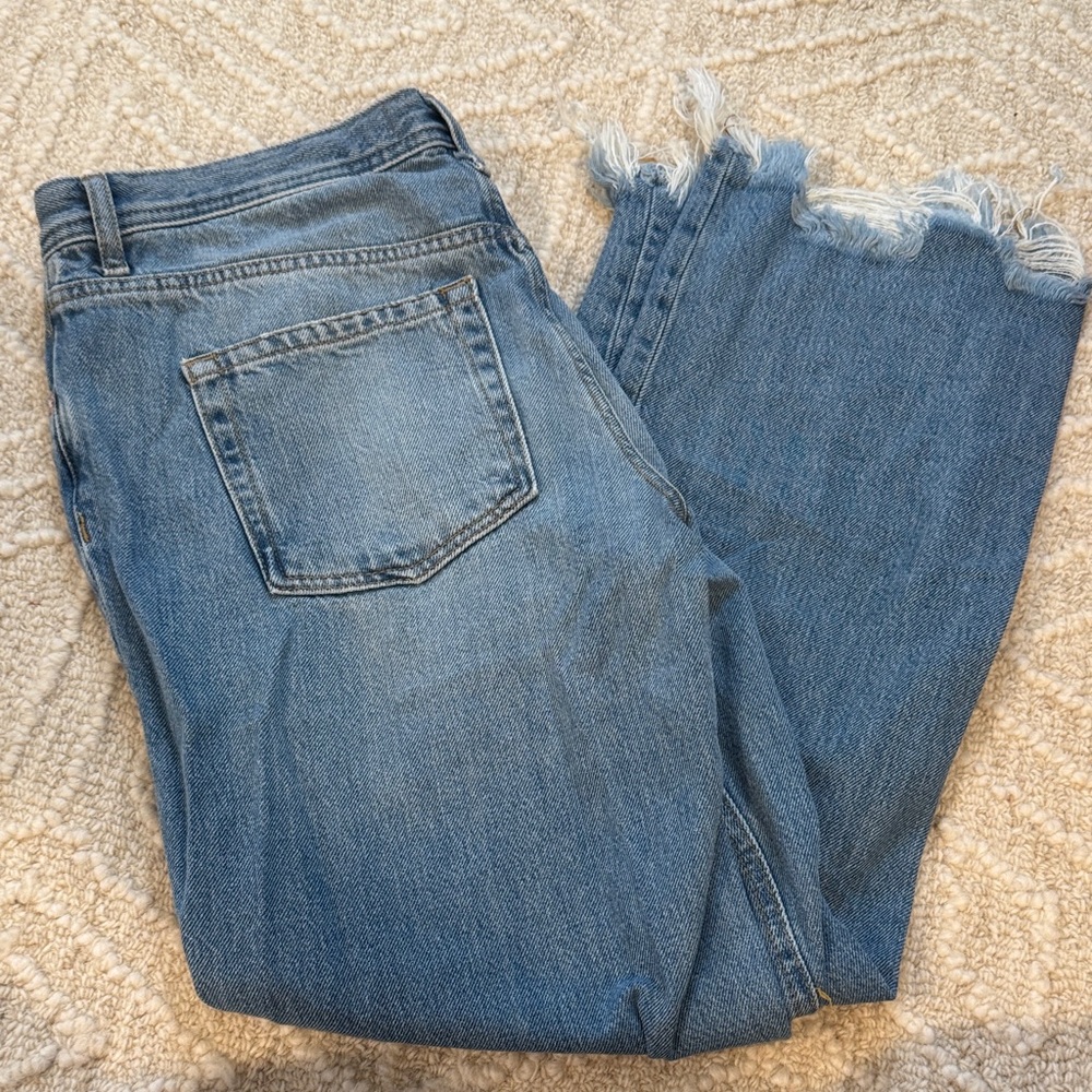 We The Free Denim Blue Ankle Jeans